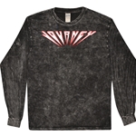 Journey Logo Long Sleeve T-Shirt - Black Mineral Wash