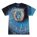 Patriotic Journey Vintage Tie-Dye T-Shirt - Blue