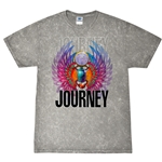 Journey Graphic T-Shirt - Grey Mineral Wash