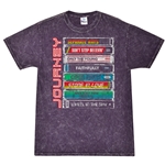 Journey Tape Stack T-Shirt - Purple Mineral Wash