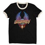 Colorful Journey Scarab Logo Ringer T-Shirt