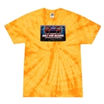 Journey Don't Stop Believing Tie-Dye T-Shirt - Yellow