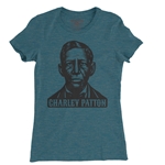 Charley Patton Wood Cut Ladies T Shirt - Relaxed Fit