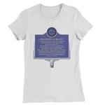 Highway 61 Mississippi Blues Trail Ladies T Shirt