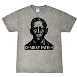 Charley Patton Wood Cut T-Shirt - Gray Mineral Wash