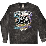 Steppenwolf Magic Carpet Ride Long Sleeve T-Shirt - Black Mineral Wash