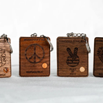 Authentic Woodstock Stage Keychain Pendant Bundle