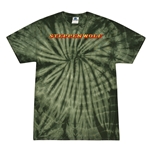 Steppenwolf Logo Tie-Dye T-Shirt - Green