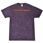 Steppenwolf Logo T-Shirt - Purple Mineral Wash