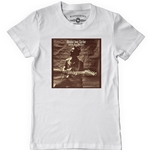 CLEARANCE - Large White Hound Dog Taylor and the Houserockers T-Shirt - Classic Heavy Cotton