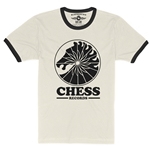 CLEARANCE - Medium Cream Ltd. Edition Chess Records Knight Ringer T-Shirt