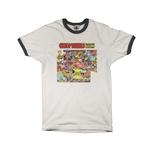 CLEARANCE - Medium Cream Big Brother and the Holding Company Cheap Thrills Ringer T-Shirt