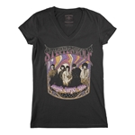 Steppenwolf Psychedelic Magic Carpet Ride V-Neck T Shirt - Women's