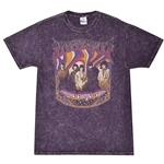 Steppenwolf Psychedelic Magic Carpet Ride Long Sleeve T-Shirt - Purple Mineral Wash