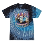 Steppenwolf Psychedelic Magic Carpet Ride Tie-Dye T-Shirt - Blue