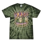 Steppenwolf Psychedelic Magic Carpet Ride Tie-Dye T-Shirt - Green