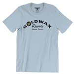 CLEARANCE - Small Light Blue Goldwax Records T-Shirt - Lightweight Vintage Style