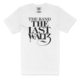 CLEARANCE - Small White Last Waltz The Band T-Shirt - Lightweight Vintage Style