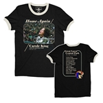 CLEARANCE - Large Black Carole King Live In Central Park Ringer T-Shirt
