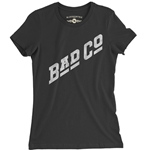 CLEARANCE - Large Black Bad Company Ladies T Shirt - Relaxed Fit