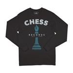 CLEARANCE - 2XL Black Chess Records Chicago Blues Long Sleeve T-Shirt