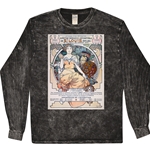 St Louis World's Fair Long Sleeve T-Shirt - Black Mineral Wash