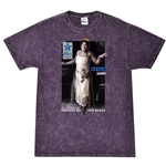 Ltd. Ed. Blues Hall of Fame Bessie Smith T-Shirt - Purple Mineral Wash