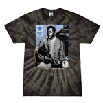 Ltd. Ed. Blues Hall of Fame Blind Willie Johnson Tie-Dye T-Shirt - Black