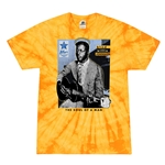Ltd. Ed. Blues Hall of Fame Blind Willie Johnson Tie-Dye T-Shirt - Yellow
