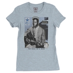 Ltd. Ed. Blues Hall of Fame Blind Willie Johnson Ladies T Shirt - Relaxed Fit