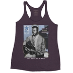 Ltd. Ed. Blues Hall of Fame Blind Willie Johnson Racerback Tank - Women's