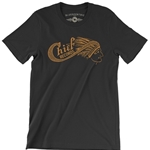 CLEARANCE - Small Black Chief Records T-Shirt - Lightweight Vintage Style