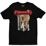 CLEARANCE - 2XL Black Funkadelic Uncle Jam Peacock Chair T-Shirt - Lightweight Vintage Style