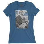 Ltd. Ed. Blues Hall of Fame Blind Lemon Jefferson Ladies T Shirt - Relaxed Fit