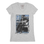 Ltd. Ed. Blues Hall of Fame Big Bill Broonzy V-Neck T Shirt - Women's