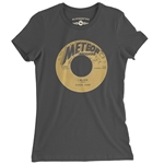 Meteor Records Vinyl Record Ladies T Shirt