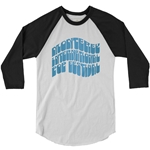 Monterey Pop Festival Wave Baseball T-Shirt