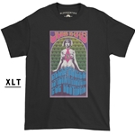 XL Tall Monterey Pop Festival Concert Poster T-Shirt - Men's Big & Tall