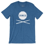 Drumhead Drummer T-Shirt - Lightweight Vintage Style