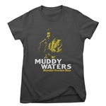 Muddy Waters Hoochie Coochie Man Ladies T Shirt