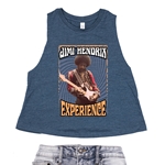 Jimi Hendrix Experience Racerback Crop Top - Women's