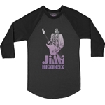 Ltd. Ed. 1968 Jimi Hendrix Baseball T-Shirt