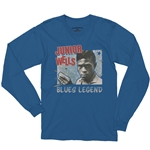 Junior Wells Blues Legend Long Sleeve T-Shirt