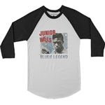 Junior Wells Blues Legend Baseball T-Shirt