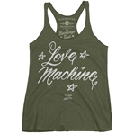 Cheech and Chong's Up In Smoke Love Machine Racerback Tank - Women's