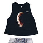 1969 Johnny Winter Racerback Crop Top - Women's