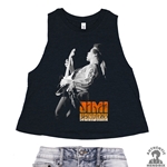 Jimi Hendrix Racerback Crop Top - Women's