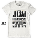 XL Tall Jimi Hendrix Live at Berkeley T-Shirt - Men's Big & Tall