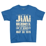 Jimi Hendrix Live at Berkeley Youth T-Shirt - Lightweight Vintage Children & Toddlers