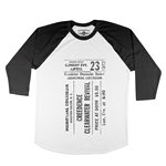 CCR Concert Ticket Baseball T-Shirt